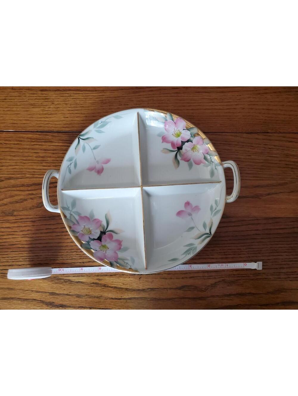 Noritake Azaela 10" Divided Serving Dish